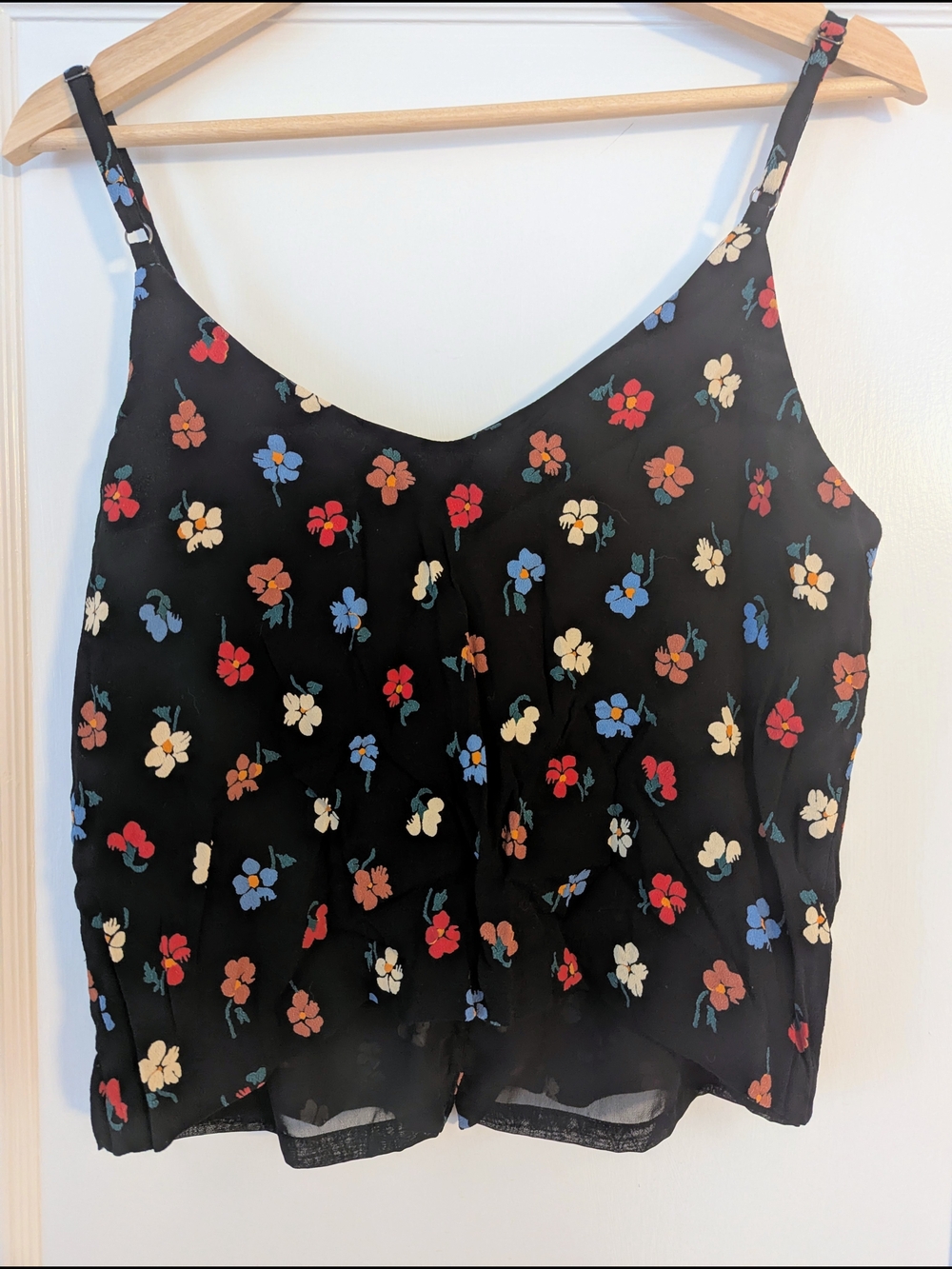 Madewell Button Down Cami In Pressed Flowers
